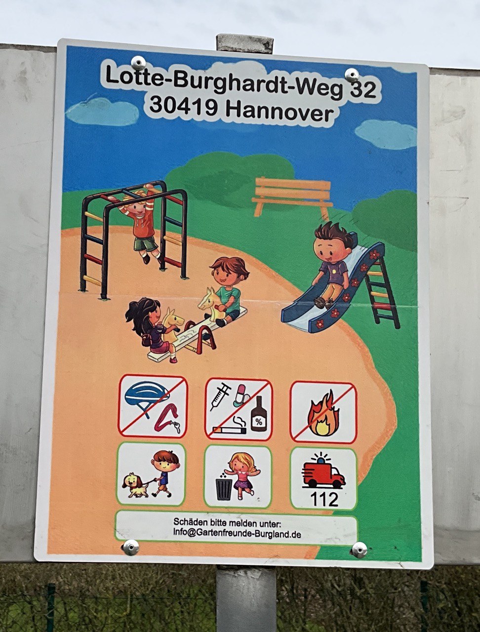 gutes Beispiel Schild